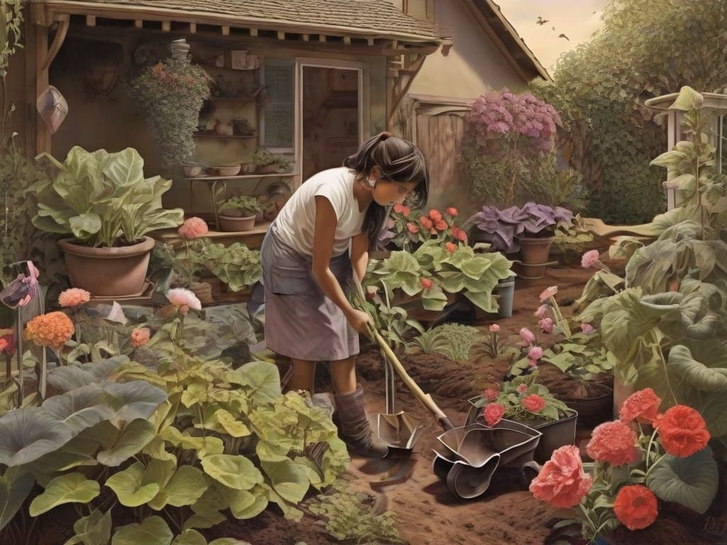 family gardening