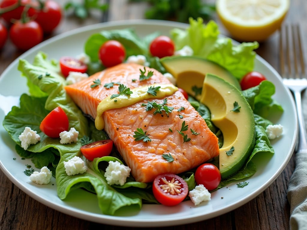 Keto Salmon Salad