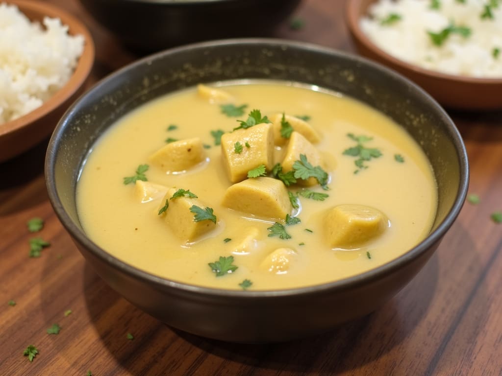Curry with fish